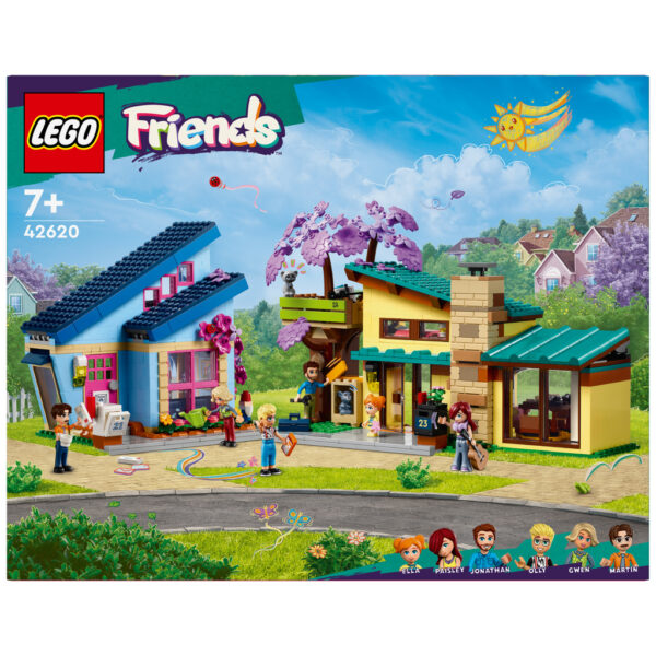 lego friends 42620 olly en paisleys huizen