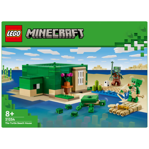 lego minecraft 21254 the turtle beach house
