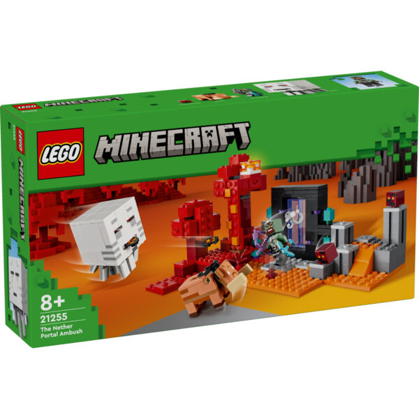 lego minecraft 21255 the nether portal expedition