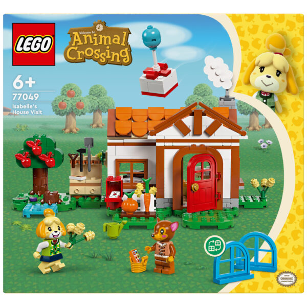 lego animal crossing 77049 isabelle's hous visit