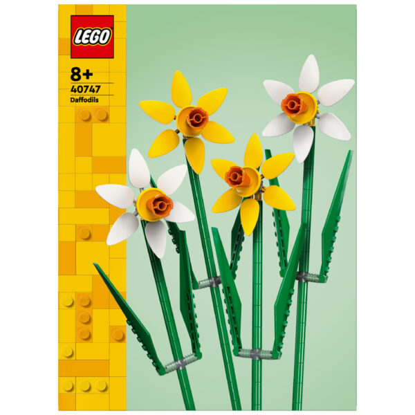 lego icons 40747 botanical flowers daffodils