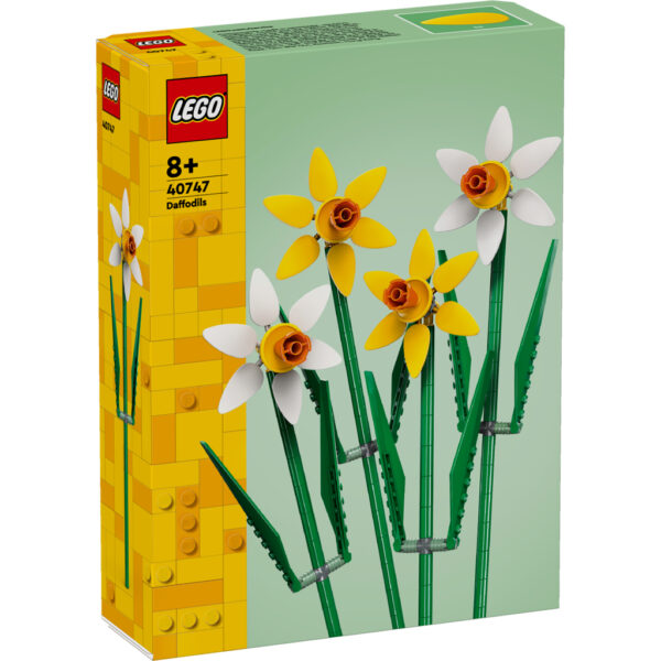 lego icons 40747 botanical flowers daffodils