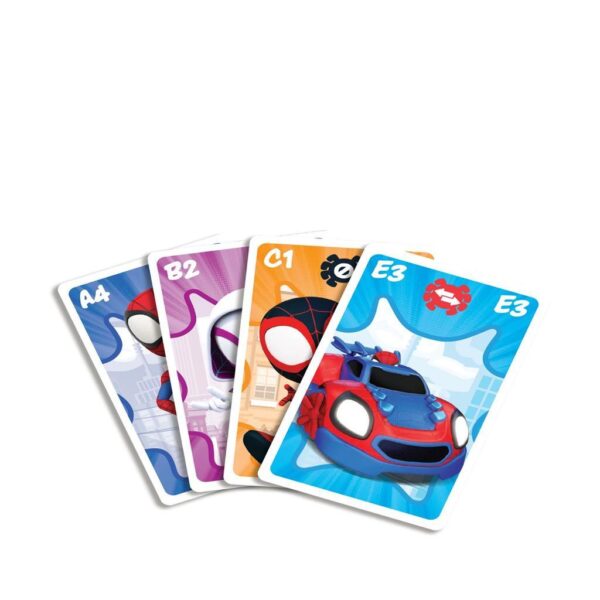 shuffle spidey 4in1 kaarten