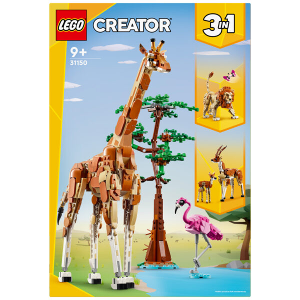 lego creator 31150 3in1 safaridieren