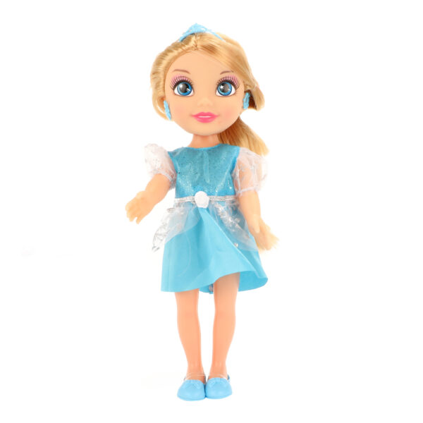 ice princess toi toys pop ijsprinses 28 cm blauw