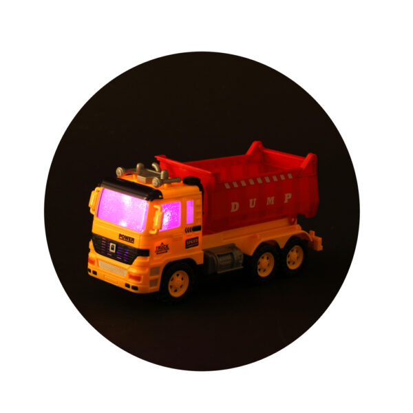 cars & trucks cars &amp; trucks kiepwagen met graafmachine licht &amp; geluid