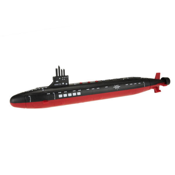 toi toys onderzeeër zwart 43 cm met licht en geluid